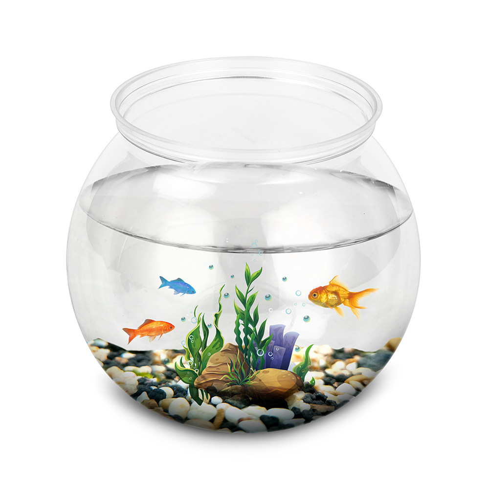 All Fish In Aquarium - Balık Kase Plastik L M S