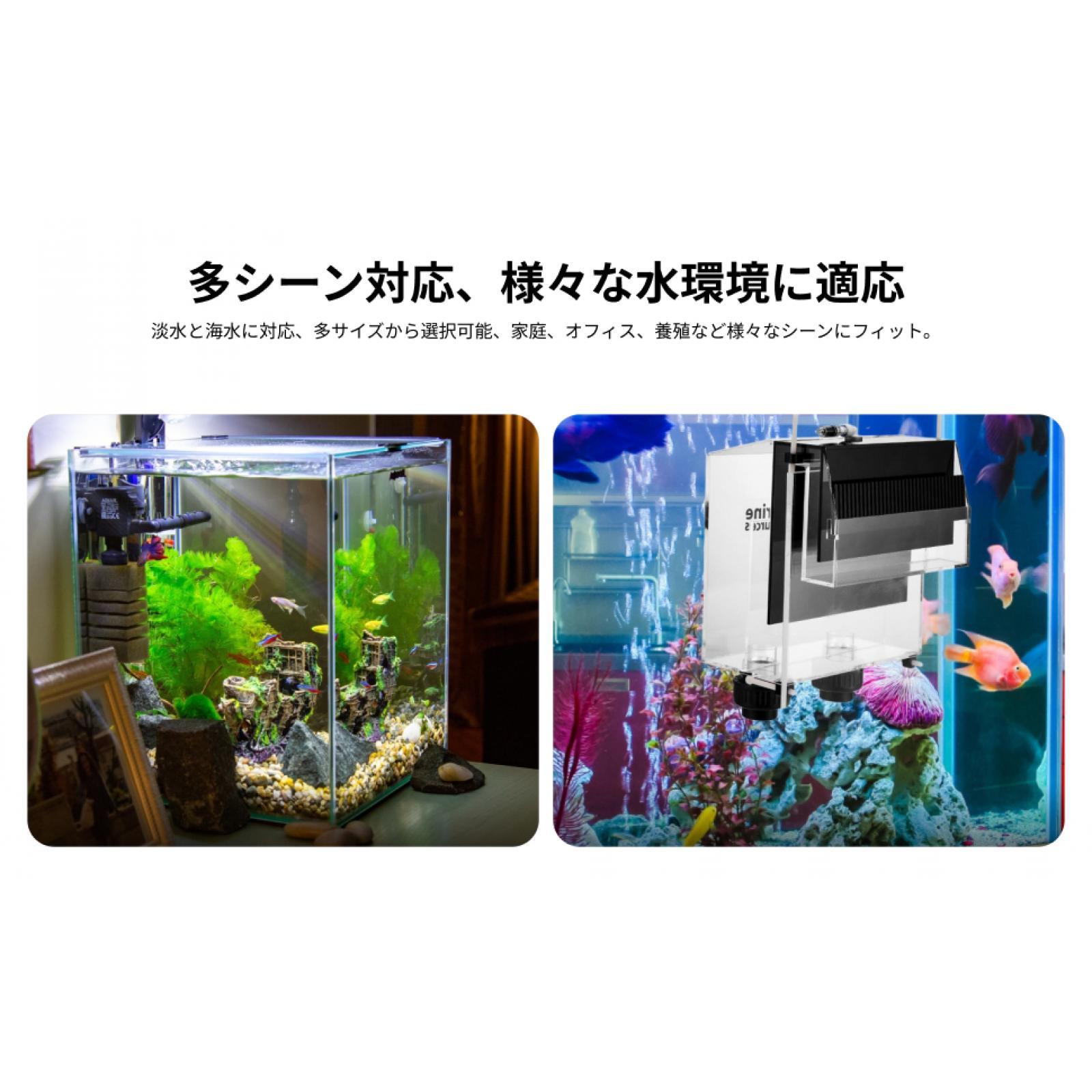 Fish Aquarium Guide - Akrilik Taşma Kutusu Akvaryum Ekipmanı, Bitkili