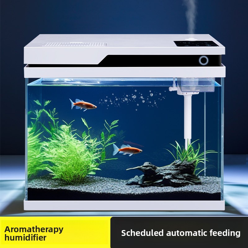 All Fish In Aquarium - Şeffaf Cam Balık Tankı Akıllı Otomatik