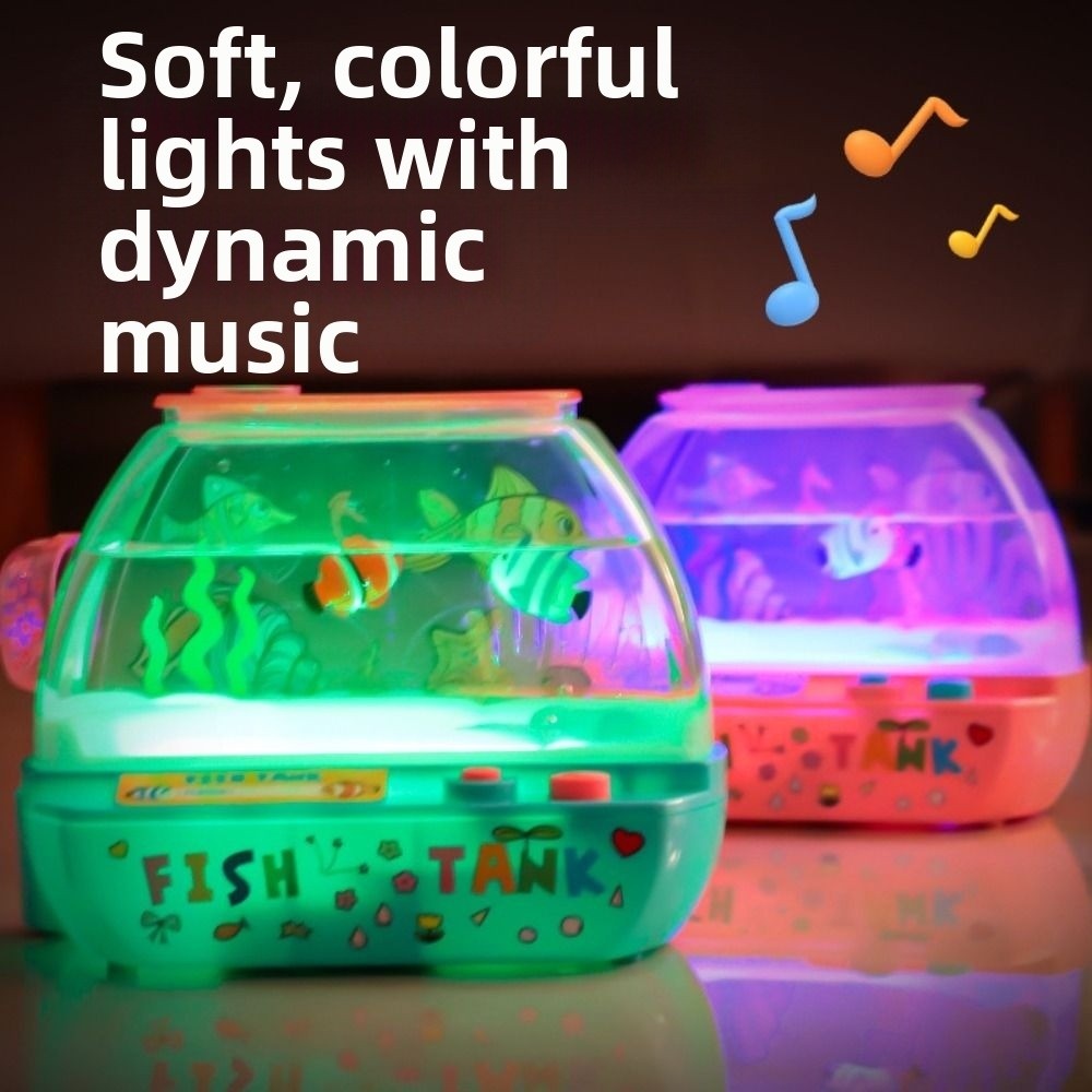 Aquarium Fish Electric - Yaratıcı Yapay Akvaryum Oyuncak Karikatür Müzik