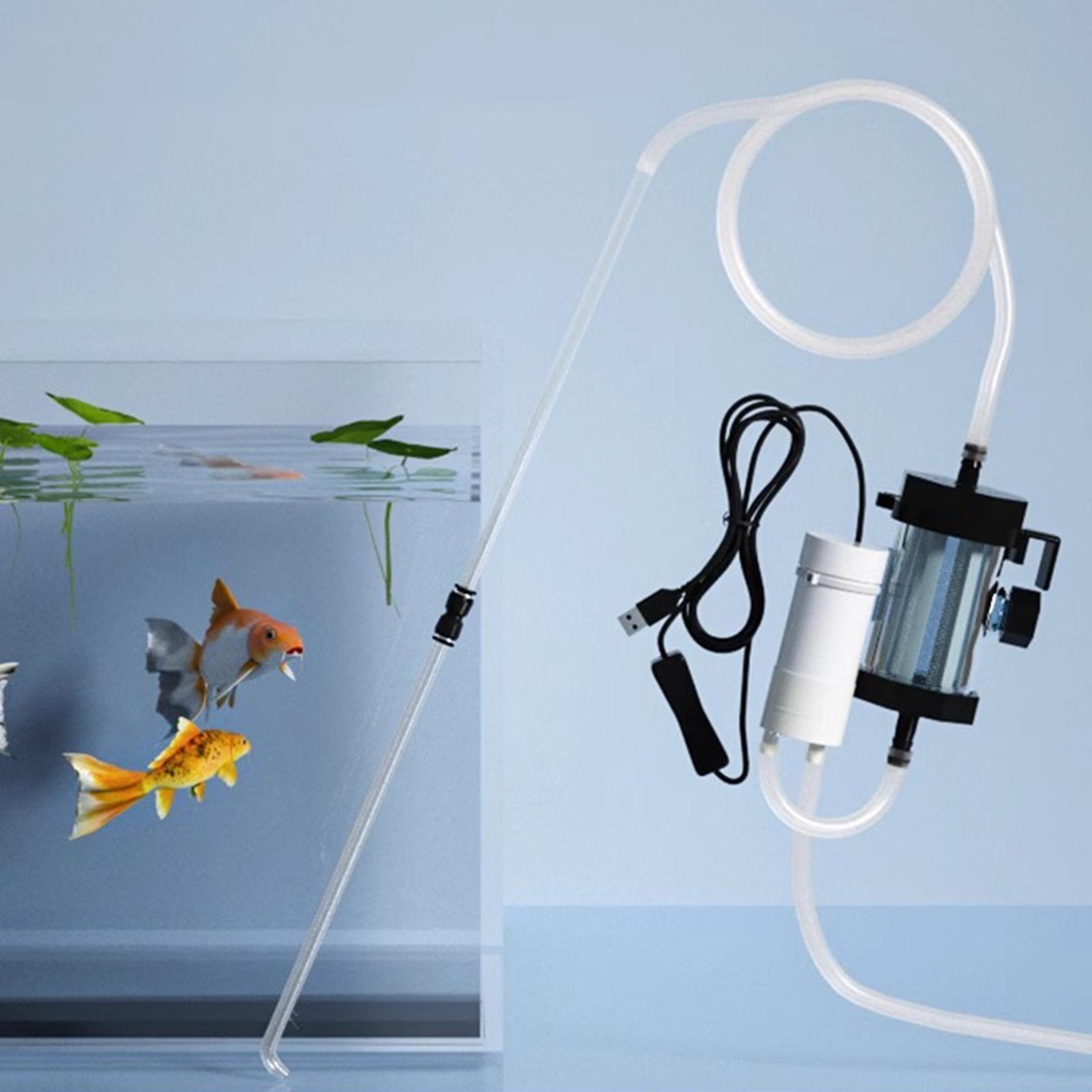 Aquarium Fish Electric - Ev Tipi Elektrikli Akvaryum Temizleme Seti,