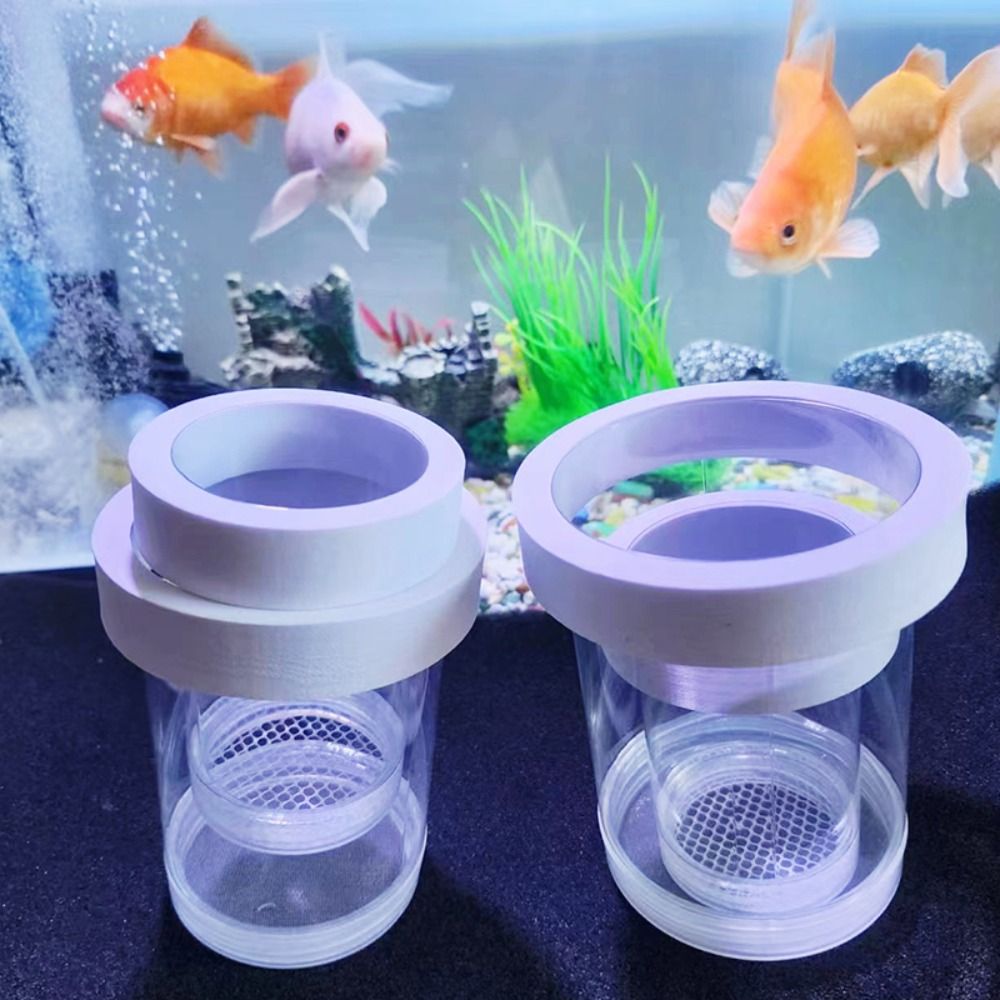 Aquarium Fish Jar - Plastik Yüzen Balık Yetiştiriciliği İzolasyon Kutusu