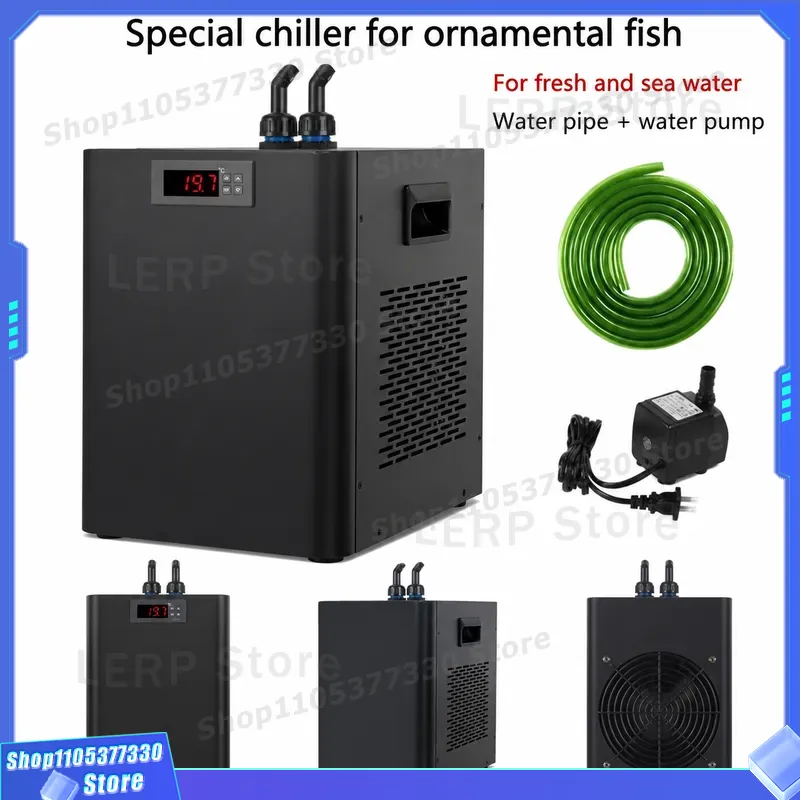 Aquarium Fish Cold Water - 160L Akvaryum Soğutucu Balık Tankı Su