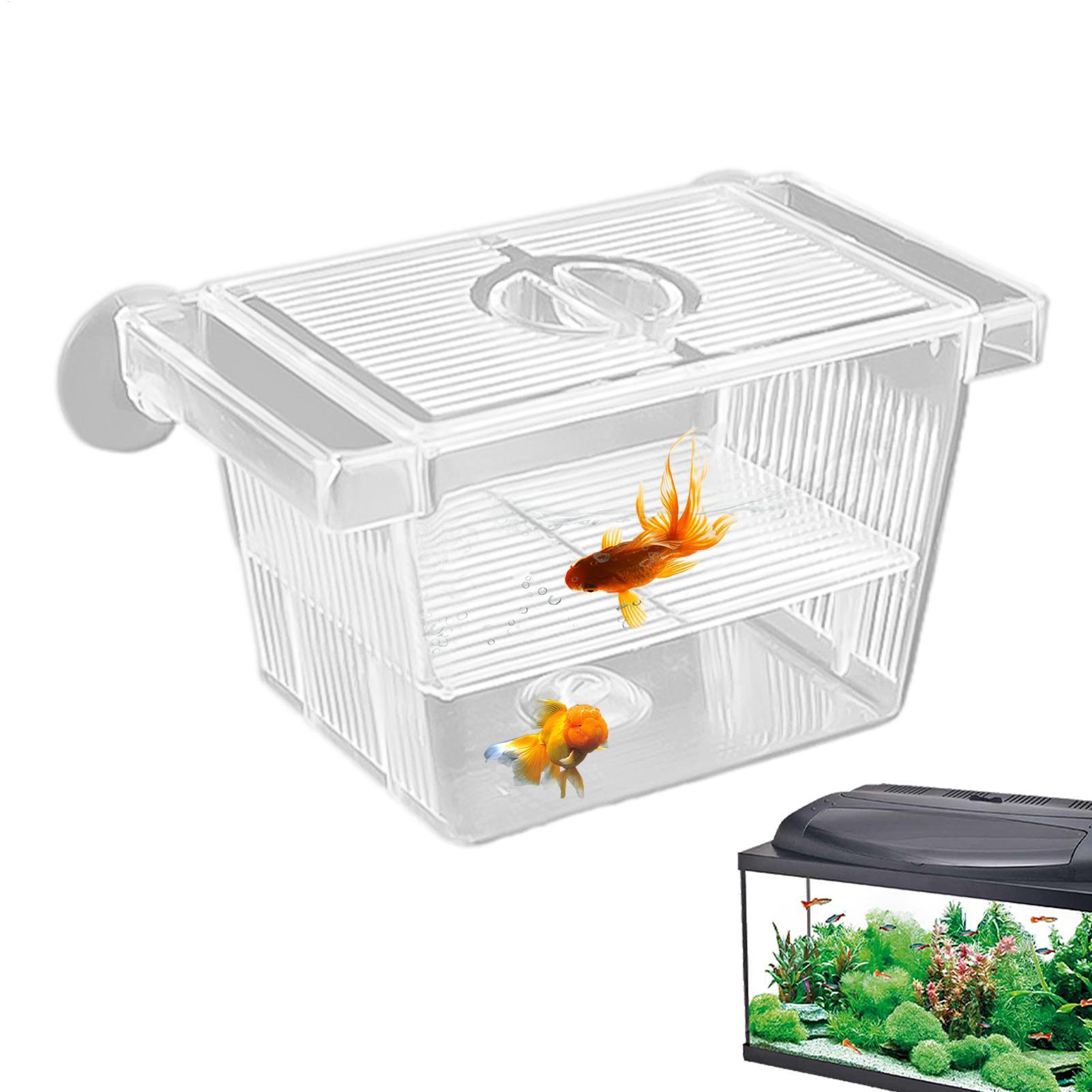 Aquarium Fish Jar - Akvaryum Kuluçkahanesi Akrilik İzolasyon Kutusu Üreme