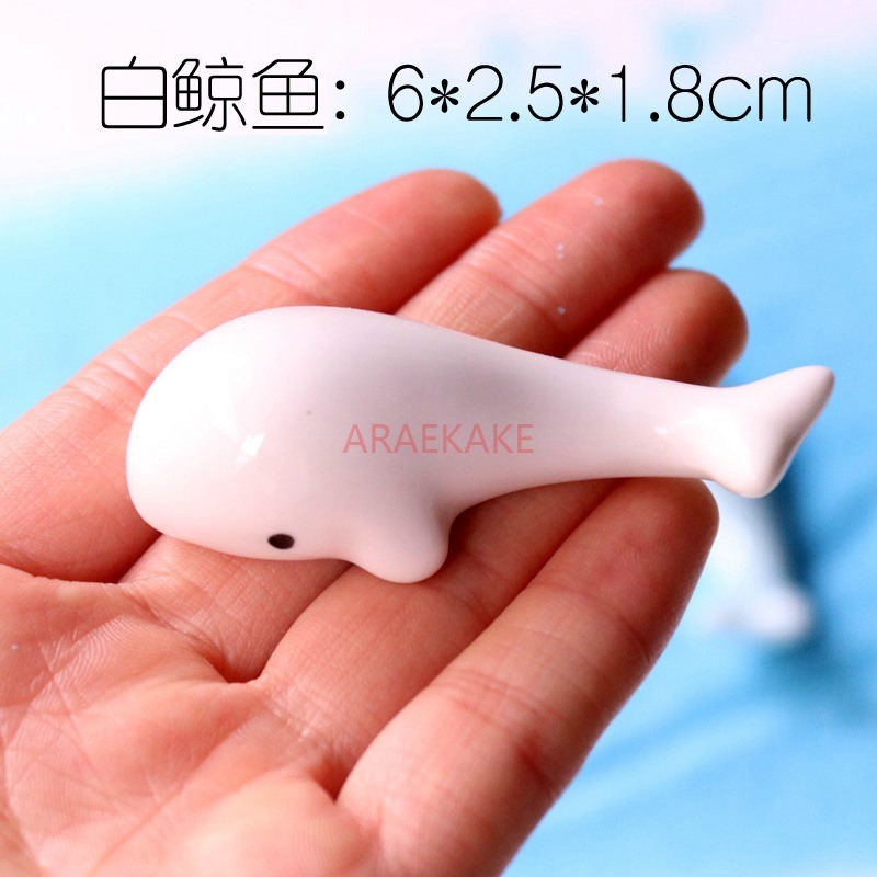 Aquarium Fish Dolphin - Balina ve yunus seramik süs eşyaları