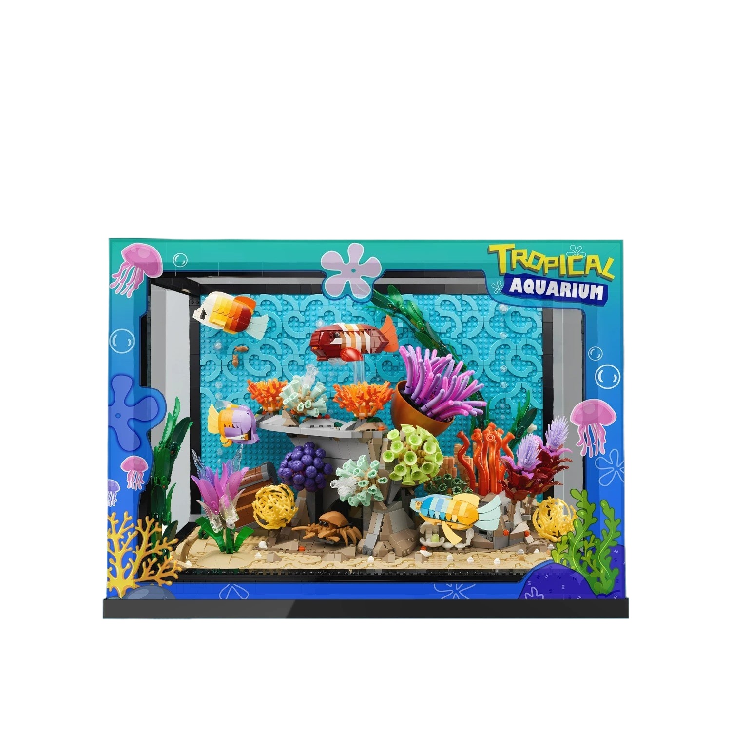 Aquarium Fish Lego - Lego 10366 Tropikal Akvaryum Balık Tankı