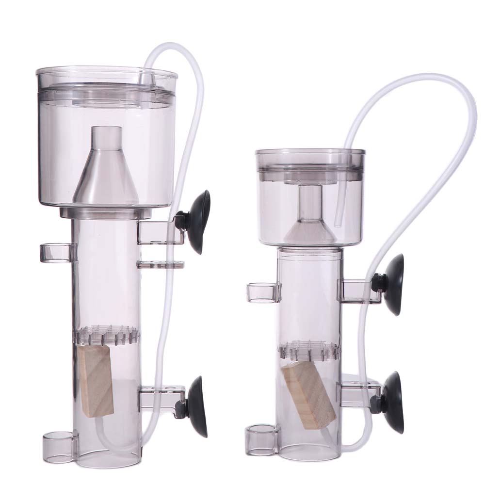 Aquarium Fish Waste Collector - Vakumlu Akvaryum Protein Skimmer'ı Ahşap Hava