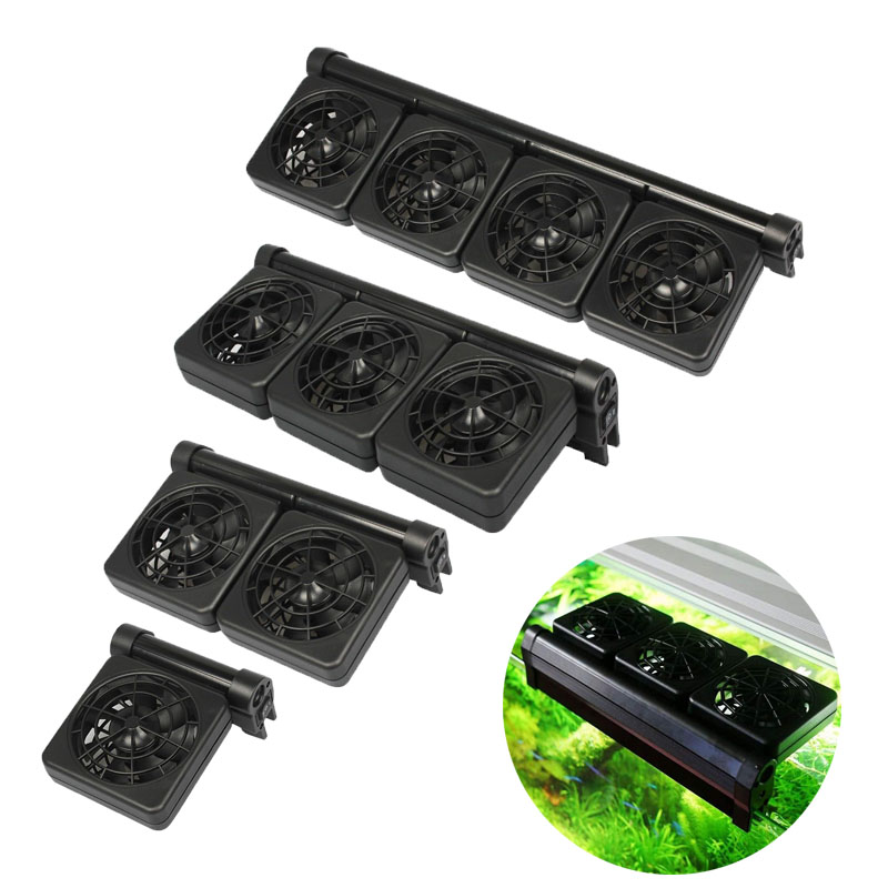 Aquarium Fish Cold Water - 1/2/3/4 Akvaryum Fanları Soğutucular Su Sıcaklık