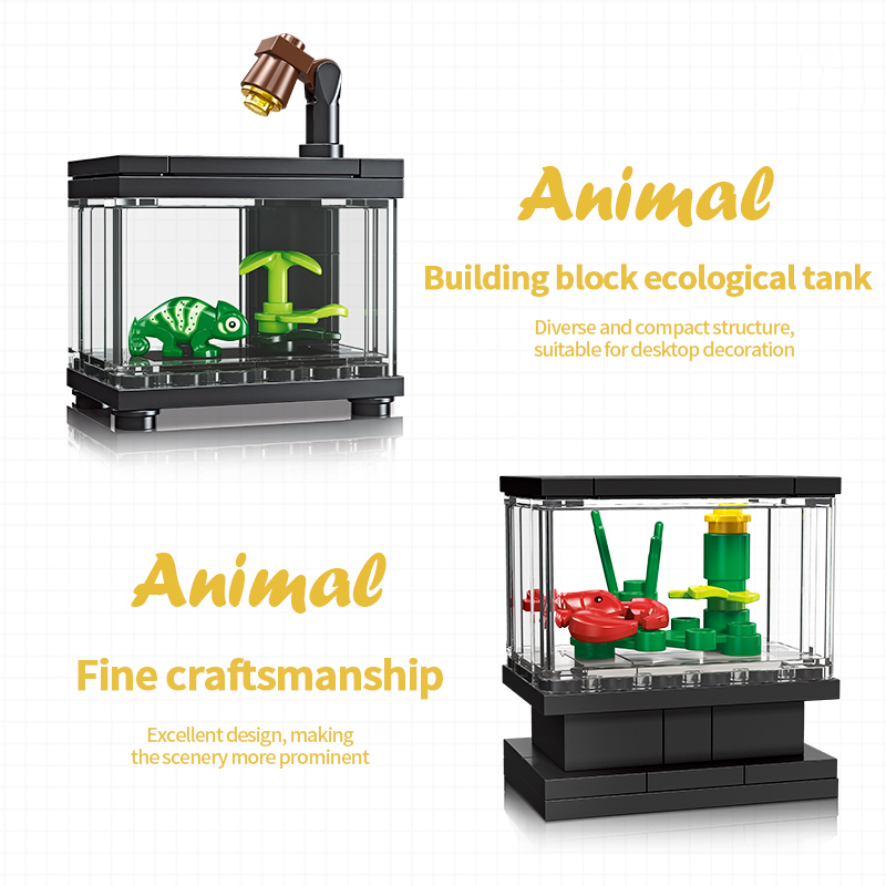 Balık Tankı Yapı Taşları Seti  - Aquarium Fish Lego incelemesi ve fiyatı