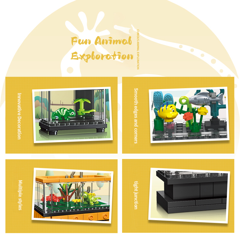 Balık Tankı Yapı Taşları Seti  - Aquarium Fish Lego incelemesi ve fiyatı