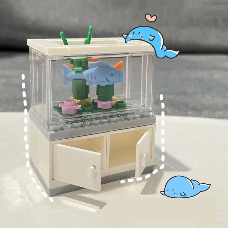 Şehir arkadaşlar balık tankı y - Aquarium Fish Lego incelemesi ve fiyatı