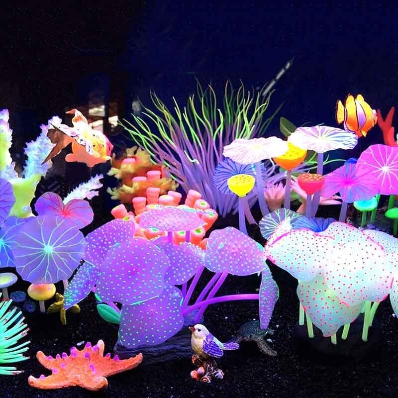Silikon Parlayan Peyzaj Yapay  - Aquarium Fish Artificial incelemesi ve fiyatı