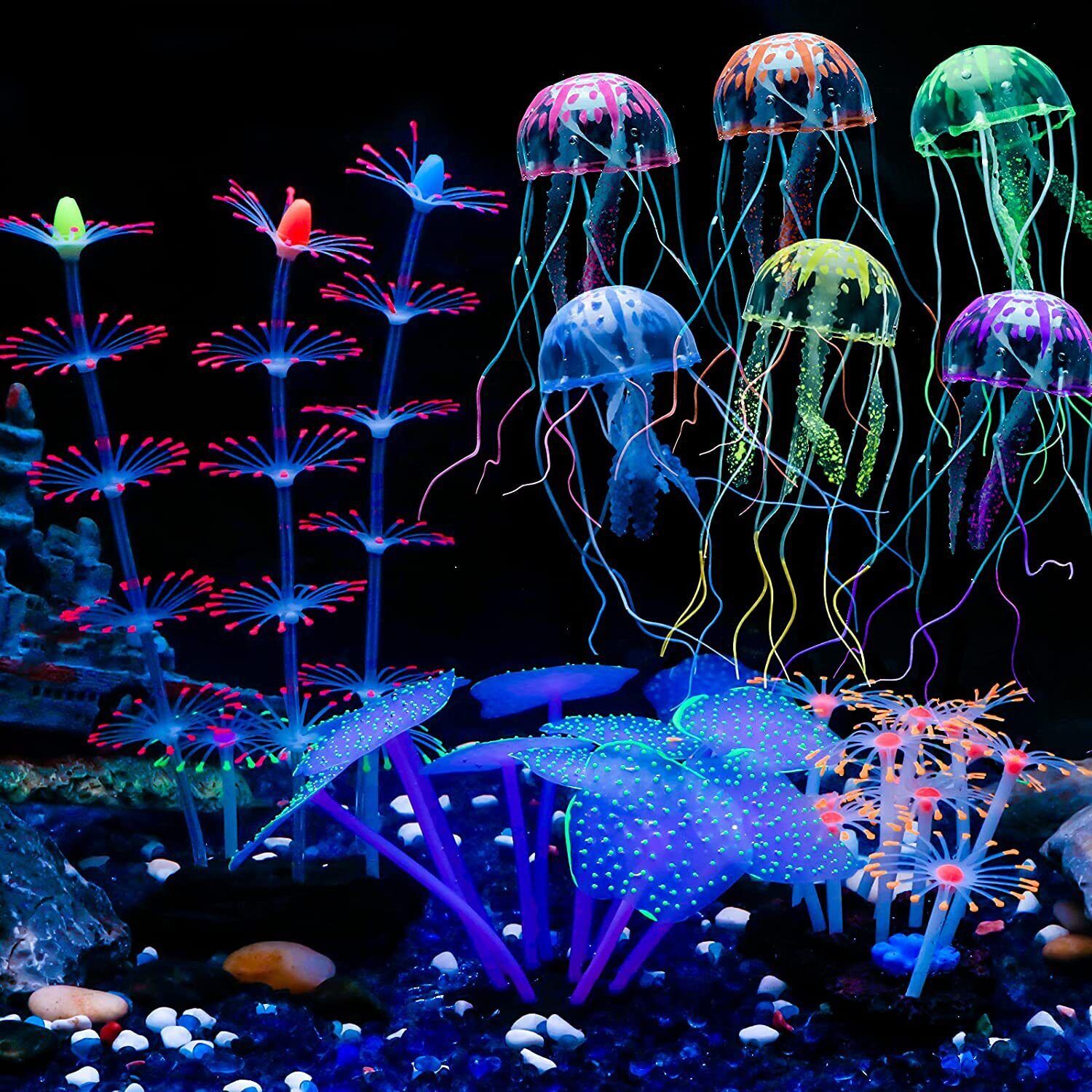 Silikon Parlayan Peyzaj Yapay  - Aquarium Fish Artificial incelemesi ve fiyatı