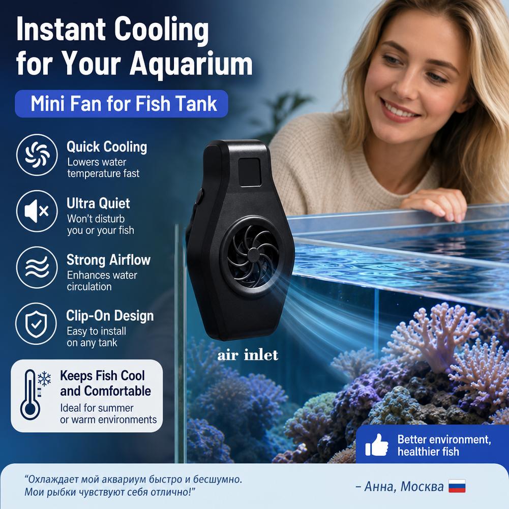 Akvaryum Soğutma Fanı Mini Kli - Aquarium Fish Cold Water incelemesi ve fiyatı