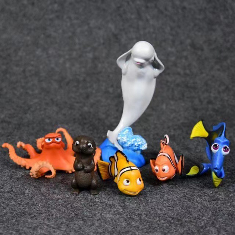 Sevimli 6 PC Bebek Heykeli Bal - Aquarium Fish Dolphin incelemesi ve fiyatı