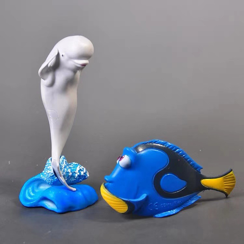 Sevimli 6 PC Bebek Heykeli Bal - Aquarium Fish Dolphin incelemesi ve fiyatı