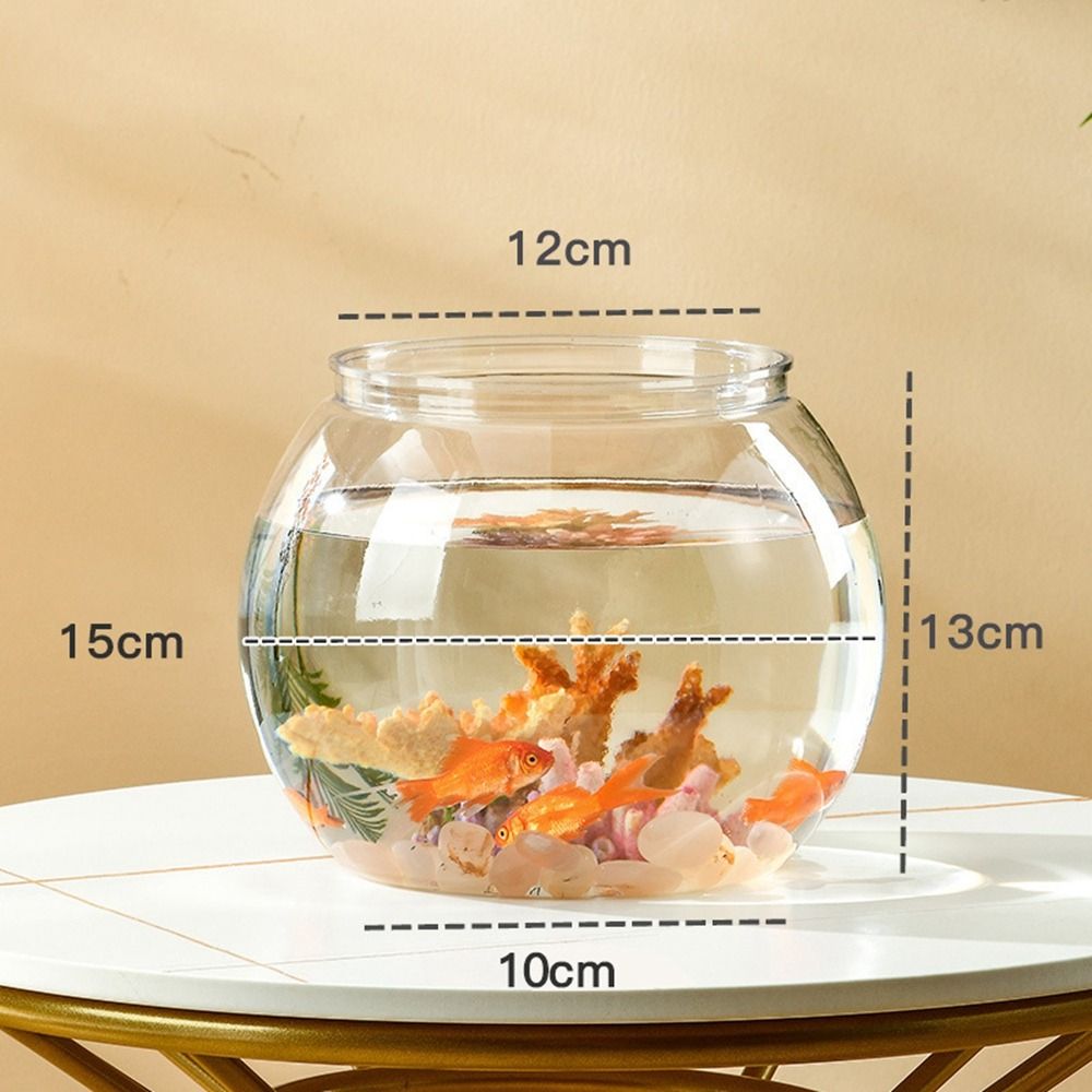 Ev Dekoru Şeffaf Yuvarlak Balı - Aquarium Fish Jar incelemesi ve fiyatı