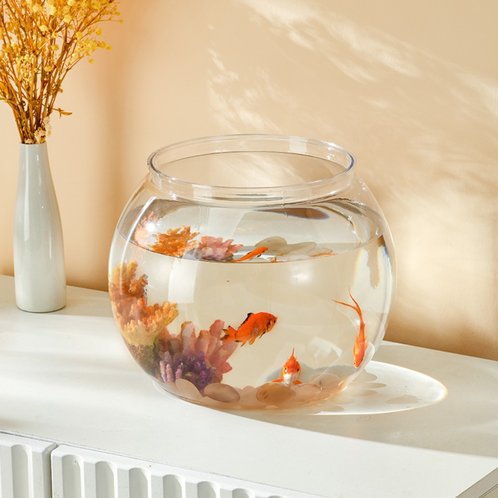 Ev Dekoru Şeffaf Yuvarlak Balı - Aquarium Fish Jar incelemesi ve fiyatı