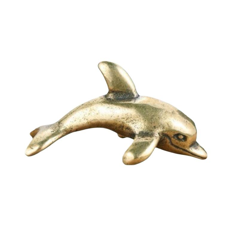 Pirinç Yunus Figürü Vintage El - Aquarium Fish Dolphin incelemesi ve fiyatı
