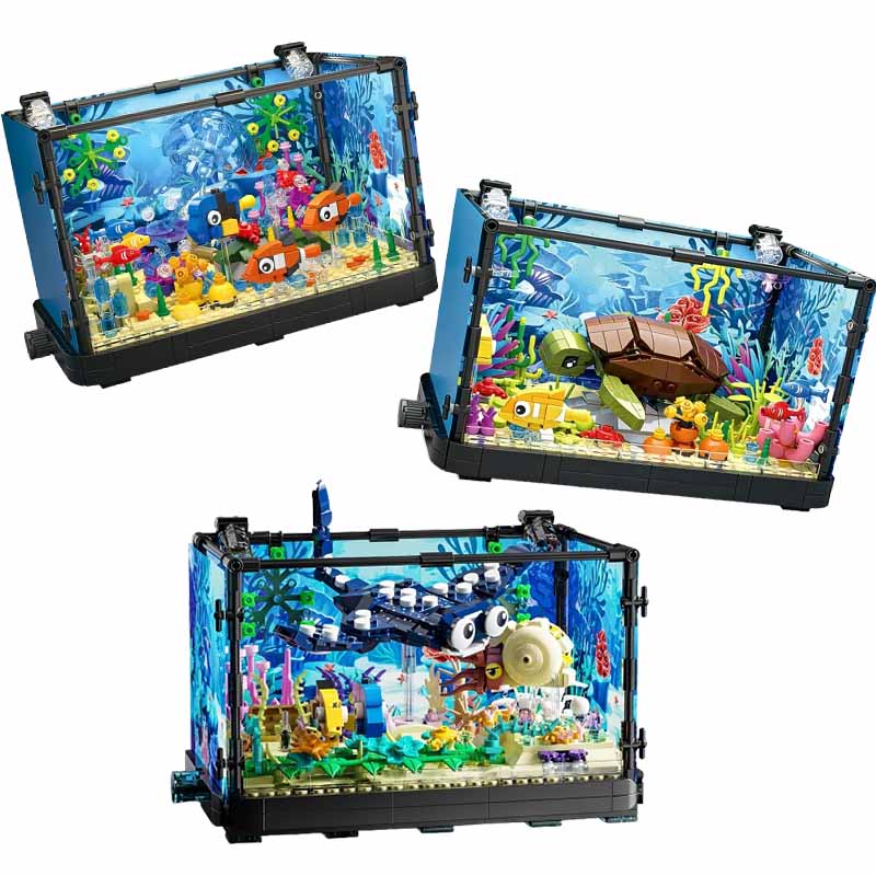Işıklı Balık Tankı Yapı Taşı S - Aquarium Fish Lego incelemesi ve fiyatı