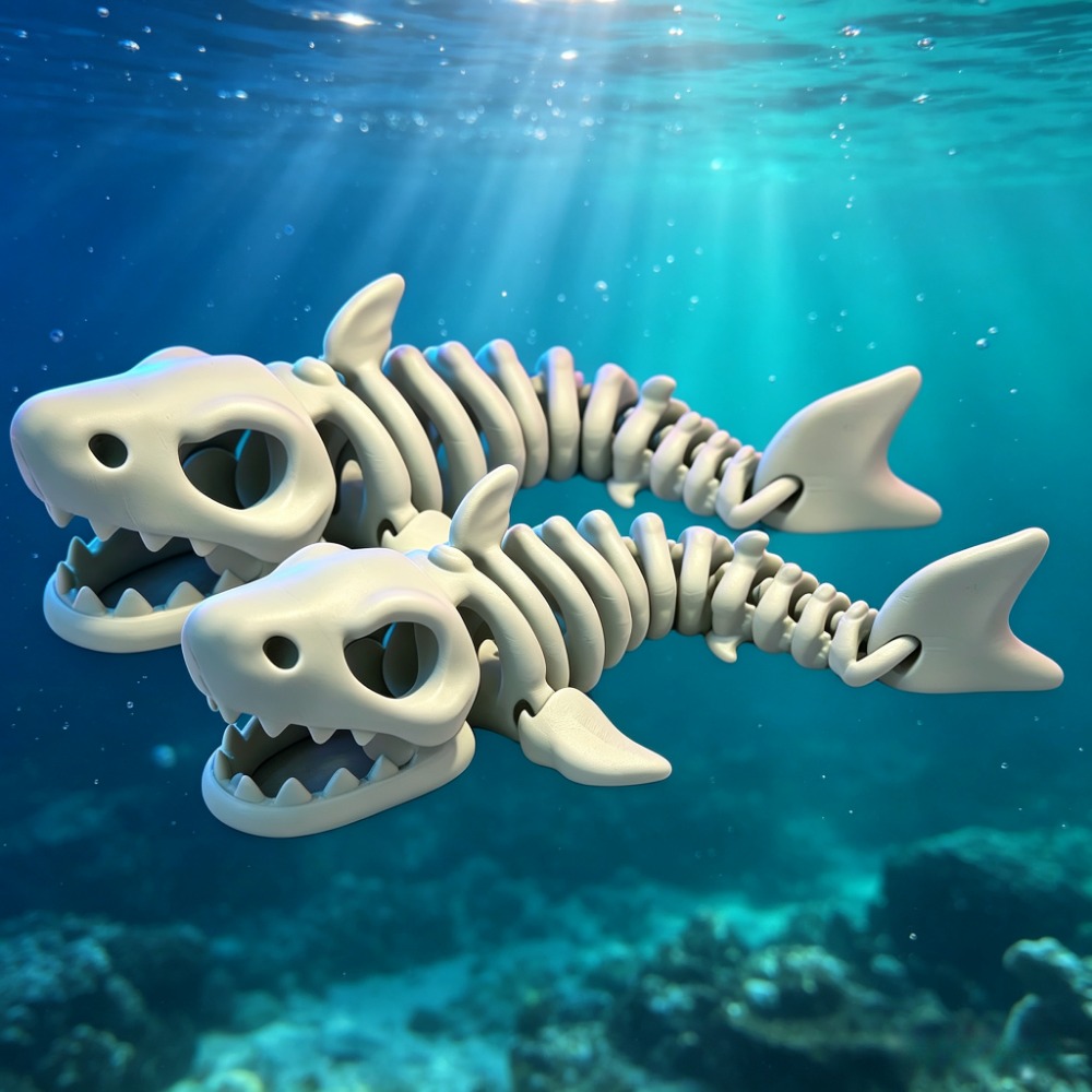 Köpekbalığı İskeleti Akvaryum  - Aquarium Fish Items incelemesi ve fiyatı