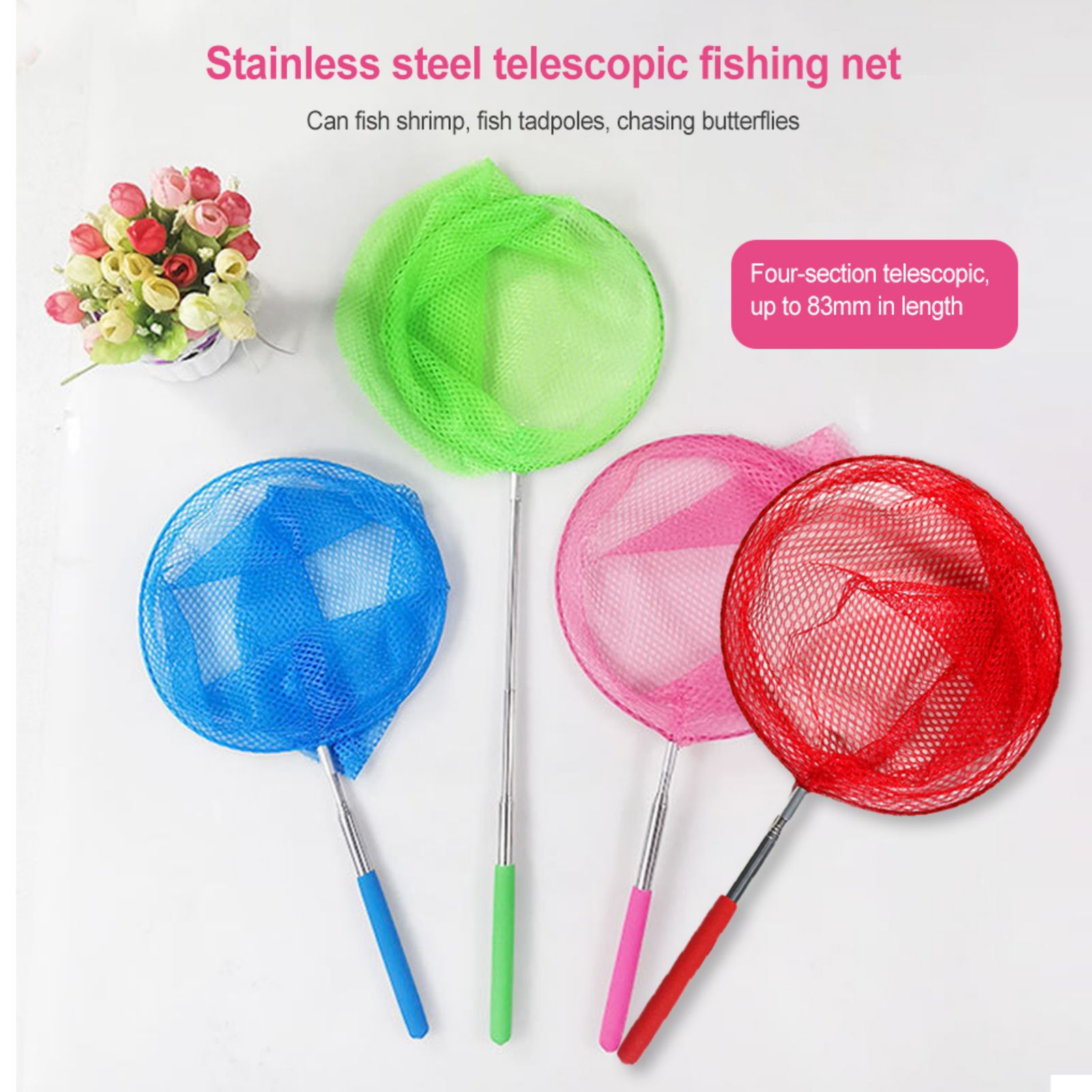 Mini balıkçılık Net renkli kay - Aquarium Fish Net Small incelemesi ve fiyatı