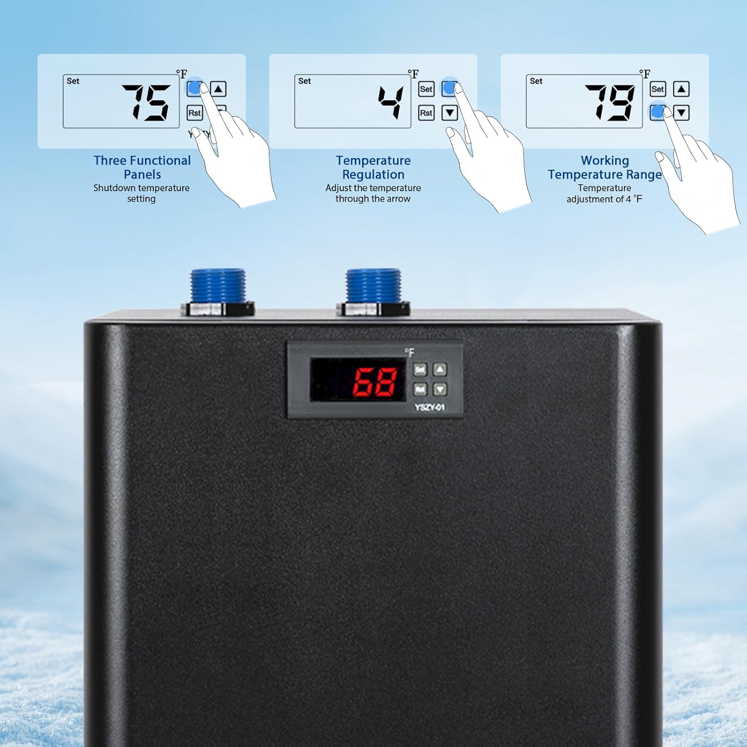 Akvaryum Soğutucu 79 gal 1/3 H - Aquarium Fish Cold Water incelemesi ve fiyatı