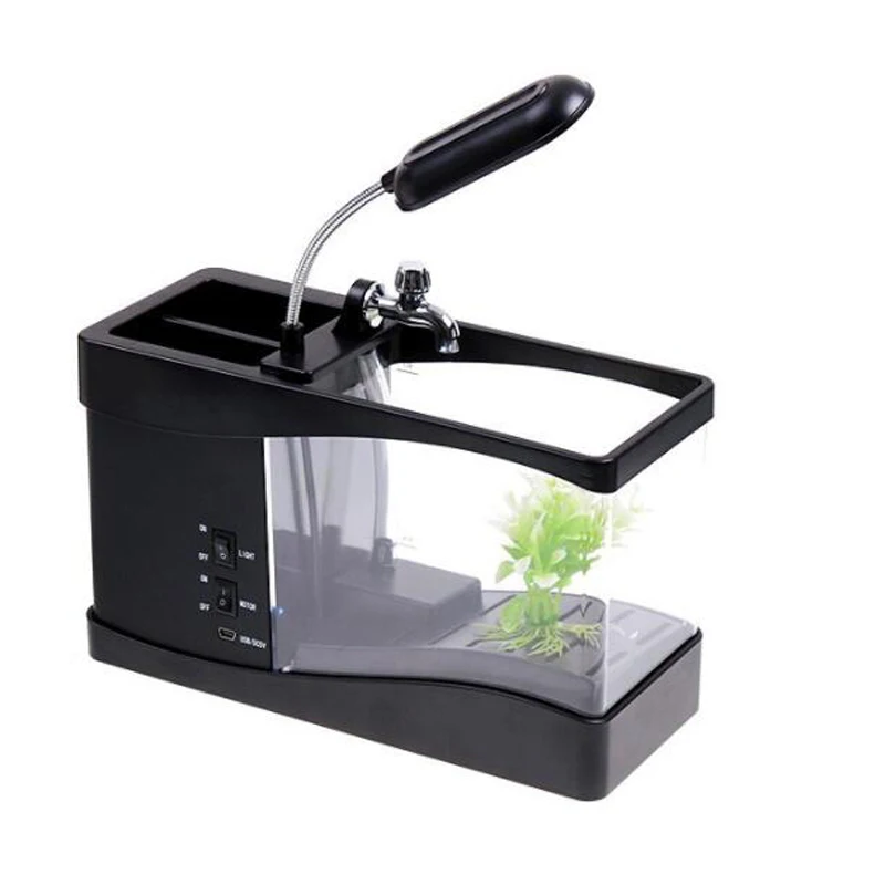USB Masaüstü Mini Akvaryum Bal - Aquarium Fish Electric incelemesi ve fiyatı