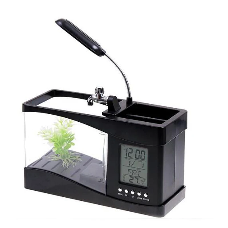 USB Masaüstü Mini Akvaryum Bal - Aquarium Fish Electric incelemesi ve fiyatı