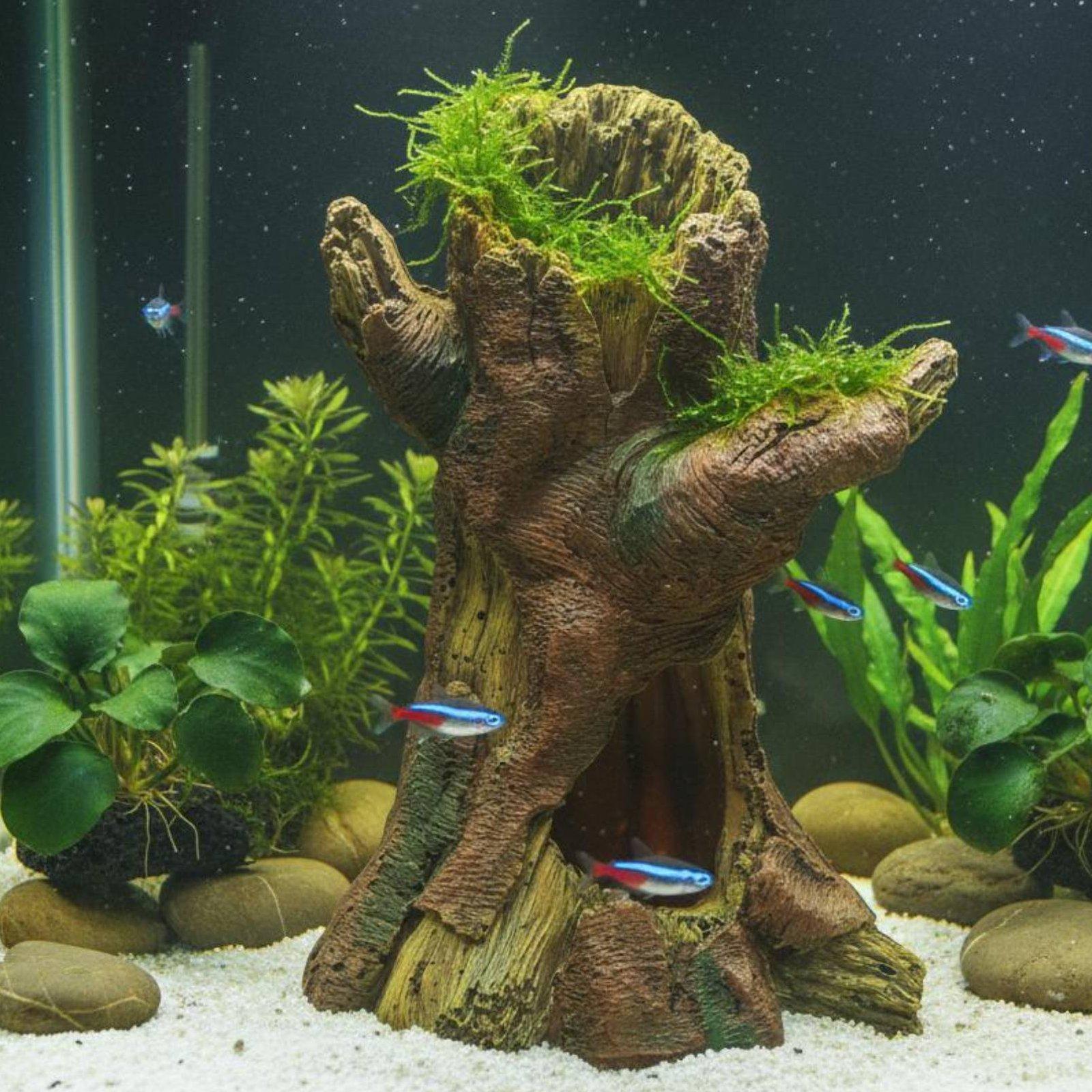 Akvaryum Peyzaj Dekorasyonu Ak - Aquarium Fish In incelemesi ve fiyatı