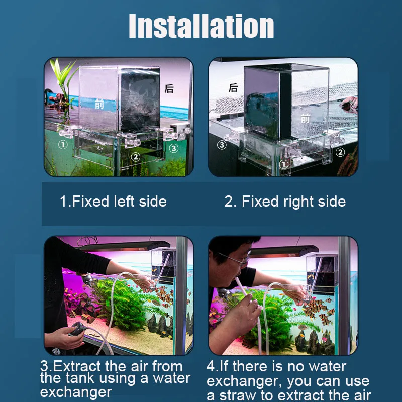 Yaratıcı akvaryum tankları neg - Aquarium Fish Jar incelemesi ve fiyatı