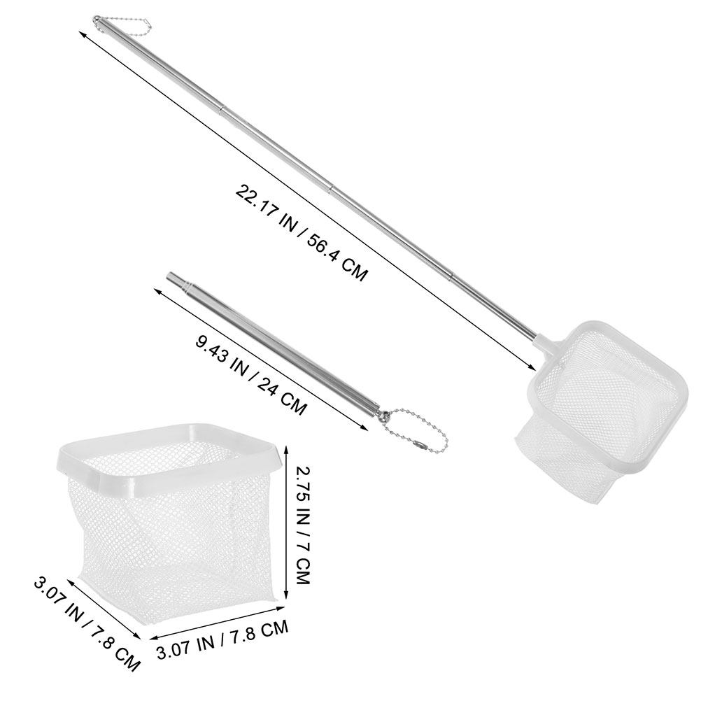 2 Adet Paslanmaz Çelik Uzatıla - Aquarium Fish Net Small incelemesi ve fiyatı
