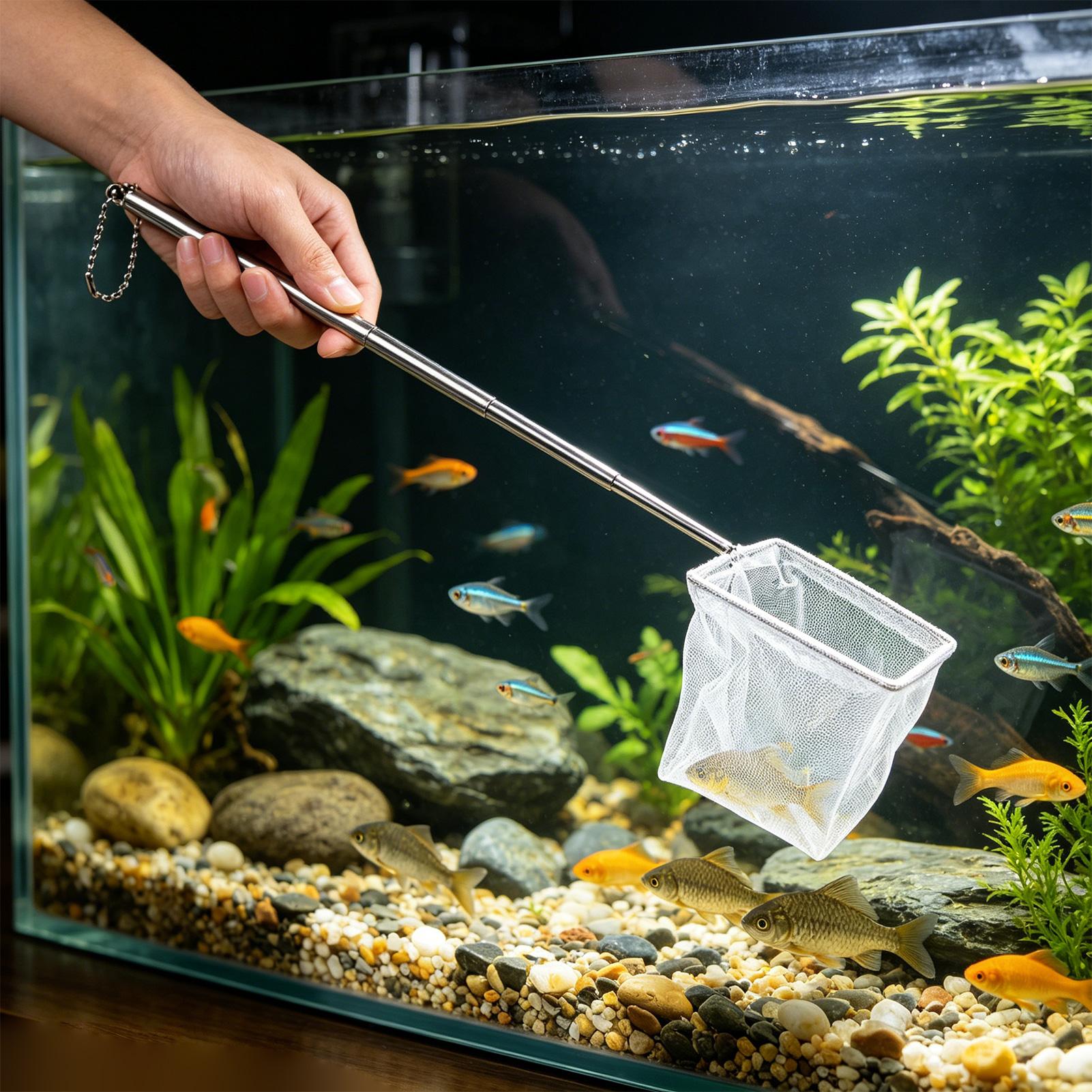 2 adet küçük balık ağı telesko - Aquarium Fish Net Small incelemesi ve fiyatı