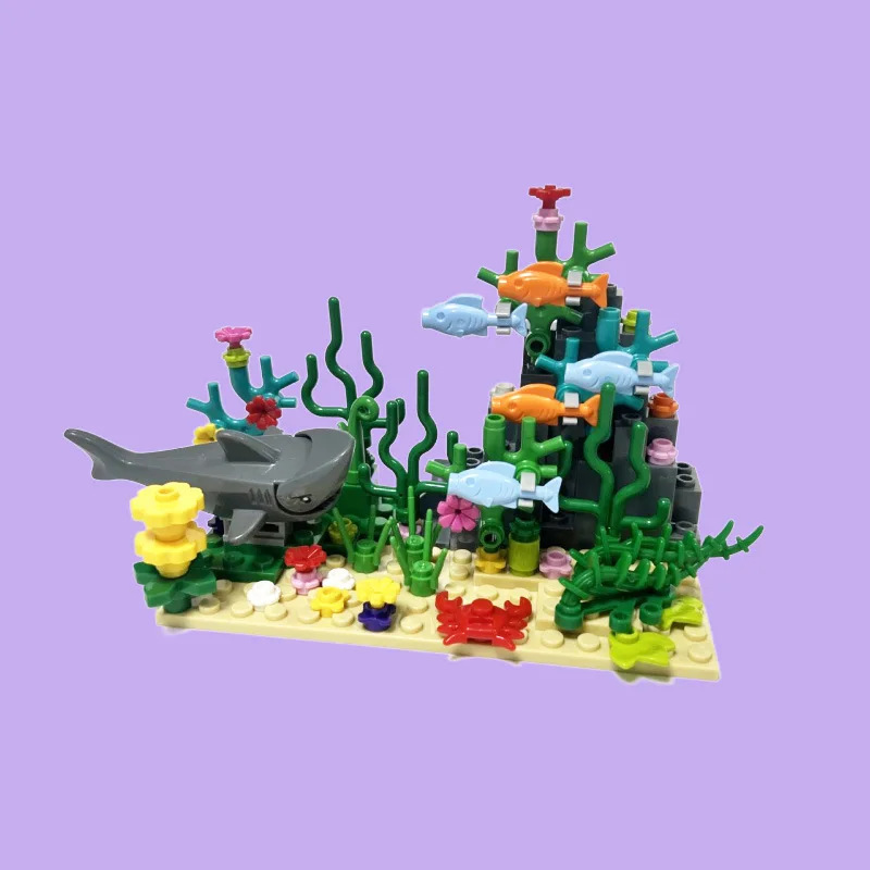 Şehir MOC Akvaryumu Sualtı Dün - Aquarium Fish Lego incelemesi ve fiyatı